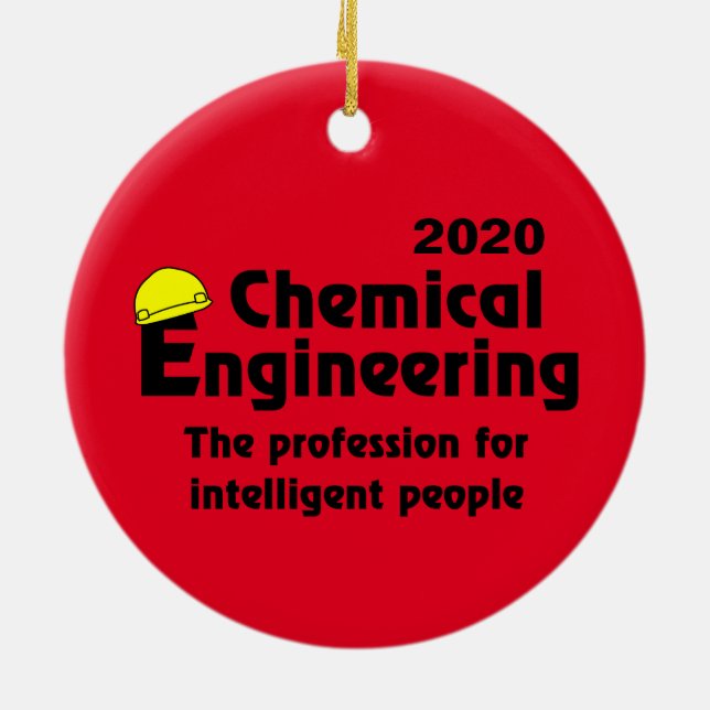 Techniker für intelligente Chemie Keramik Ornament (Hinten)