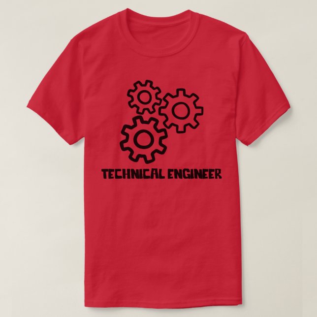 Techniker T-Shirt (Design vorne)