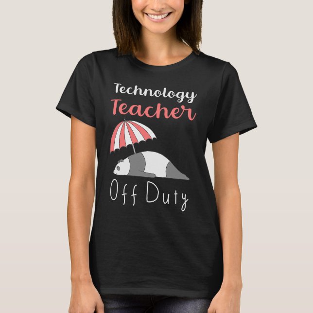 Techniklehrer aus beruflichen Gründen T-Shirt (Vorderseite)