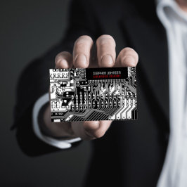 Technique des cartes à circuits imprimés en noir e