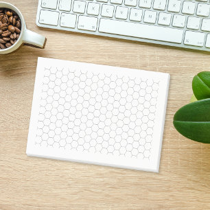 Technische Hinweise zu Hexagon-Muster für Bio Chem Post-it Klebezettel