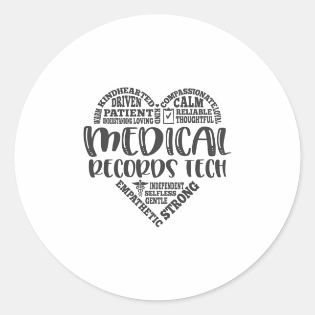 Technische Platten oder Spezialisten Runder Aufkleber (Vorderseite)