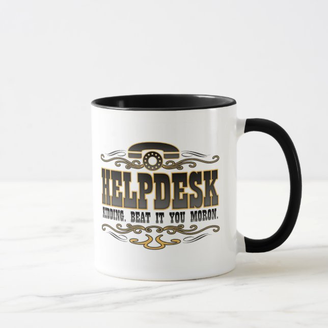 Technische StützSpaß Tasse (Rechts)