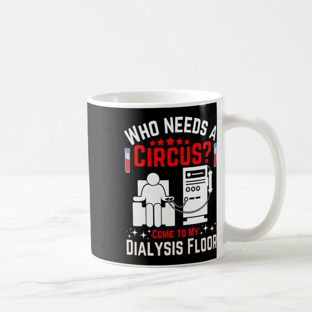 Technischer Dialysetechniker Nephrologe Tech Uni- Kaffeetasse (Rechts)
