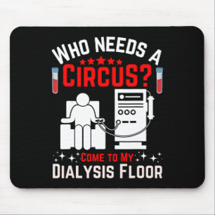 Technischer Dialysetechniker Nephrologe Tech Uni- Mousepad