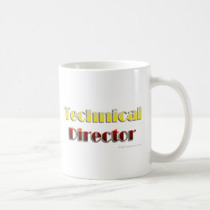 Technischer Direktor (nur Text) Kaffeetasse