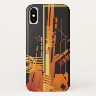 Technischer Halbtonhintergrund 6 Case-Mate iPhone Hülle