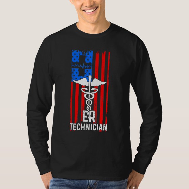 Technischer Notfallraum Tech 37 T-Shirt (Vorderseite)