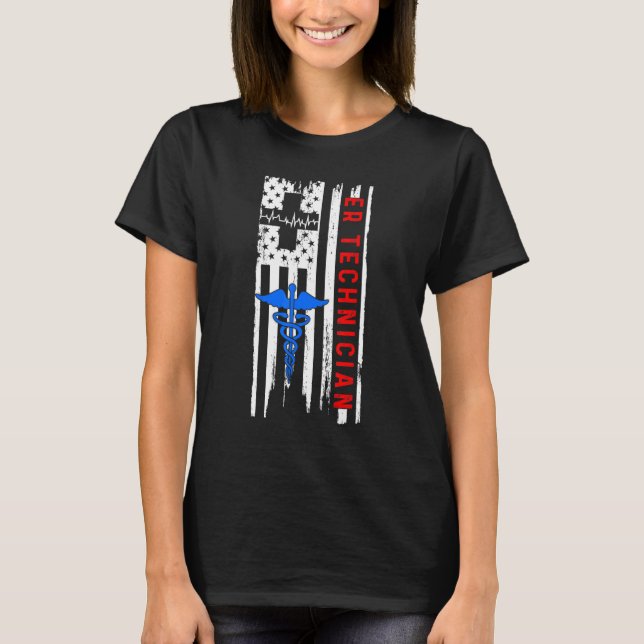 Technischer Notfallraum Tech 46 T-Shirt (Vorderseite)