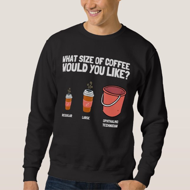 Technischer Optometrie und Optiker Sweatshirt (Vorderseite)