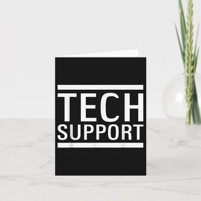 Technischer Support Elon Doge Karte (Vorderseite)