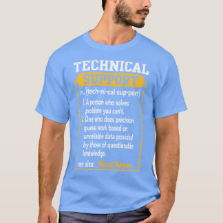 Technischer Support Funny Computer Engineer T-Shirt