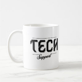 Technischer Support Funny Political Nerd IT Tech W Kaffeetasse