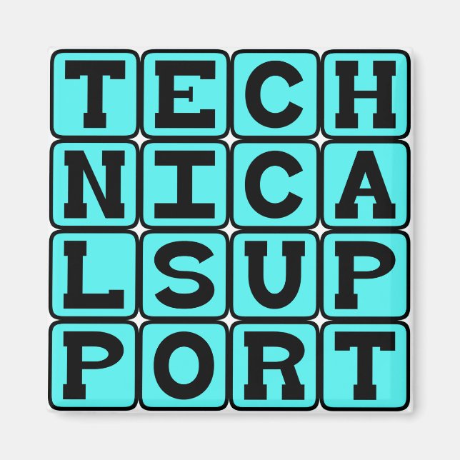Technischer Support, gut mit Gadgets Magnet (Vorne)