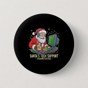 Technischer Support startet Computer von Santa neu Button