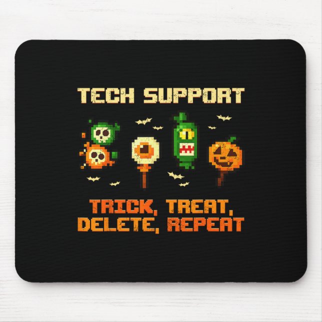 Technischer Support-Trick-Behandlung Löschen-Wiede Mousepad (Vorne)