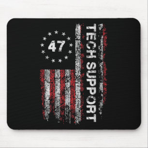 Technischer Support Us Flagge Weißen Haus Technisc Mousepad