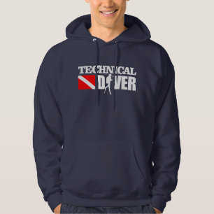 Technisches Kleid des Taucher-2 Hoodie