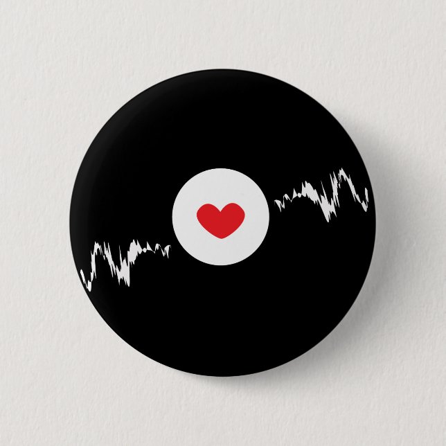 Techno Addicted Button (Vorderseite)