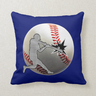 Techno Baseball-Spieler, der Baseball-Kissen Kissen