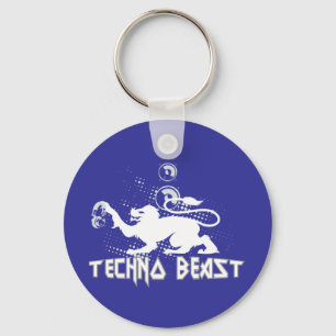 Techno Beast Schlüsselanhänger