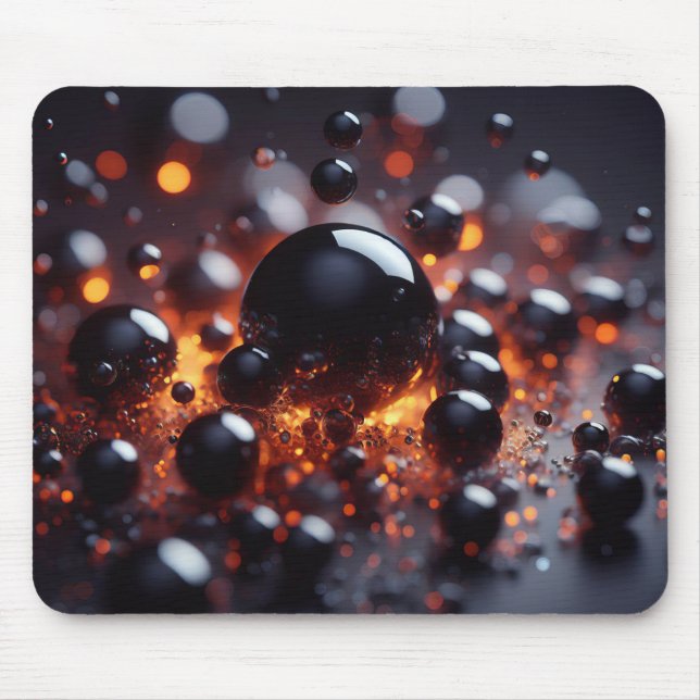 Techno-Bio Vision: Zukunftsorientierte Designs für Mousepad (Vorne)