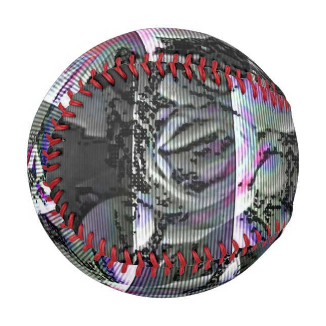 Techno-Blumenstrauß  Baseball (Vorderseite Links)