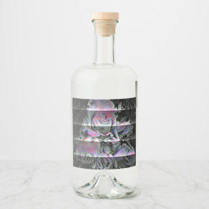 Techno Bouquet Alkoholflaschenetikett