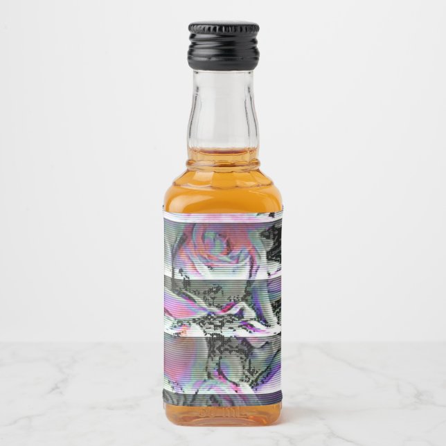 Techno Bouquet Alkoholflaschenetikett (Vorderseite)