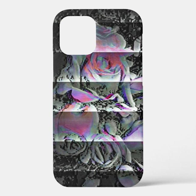 Techno Bouquet Case-Mate iPhone Hülle (Rückseite)