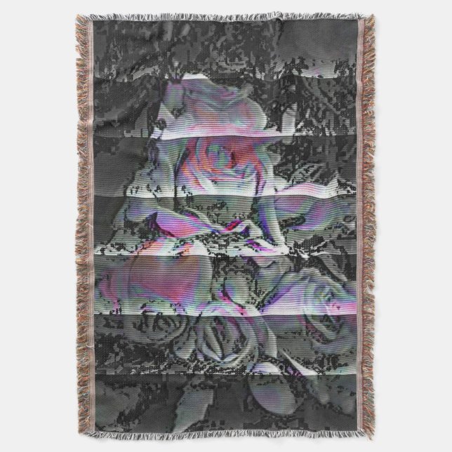 Techno Bouquet Decke (Vorderseite Vertikal)