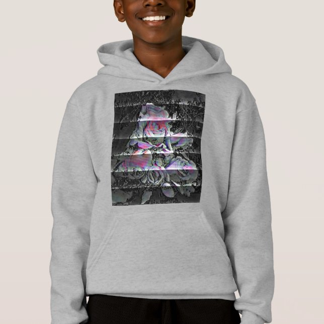 Techno Bouquet Hoodie (Vorderseite)