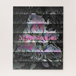 Techno Bouquet Jigsaw Puzzle