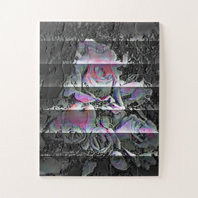 Techno Bouquet Jigsaw Puzzle (Vertikal)