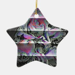 Techno Bouquet Keramik Ornament