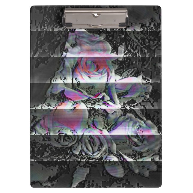 Techno Bouquet  Klemmbrett (Vorderseite)