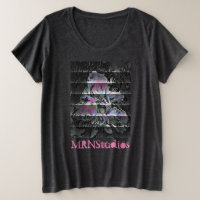 Techno Bouquet Plus Size T - Shirt