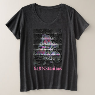Techno Bouquet Plus Size T - Shirt