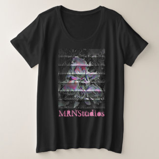 Techno Bouquet Plus Size T - Shirt