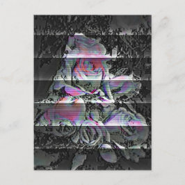 Techno Bouquet Postkarte