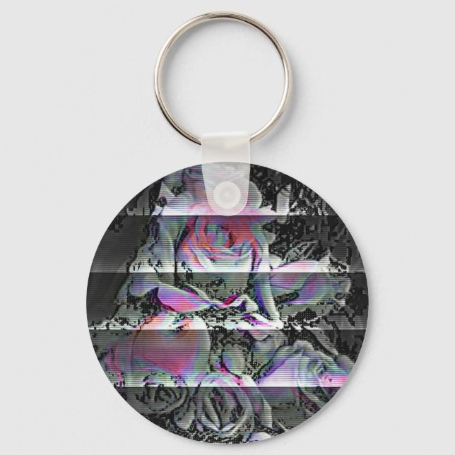 Techno Bouquet Schlüsselanhänger (Vorderseite)