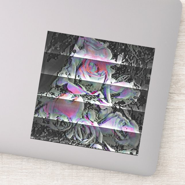 Techno Bouquet Sticker (Detail)