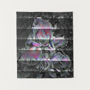 Techno Bouquet Tapestry Wandteppich