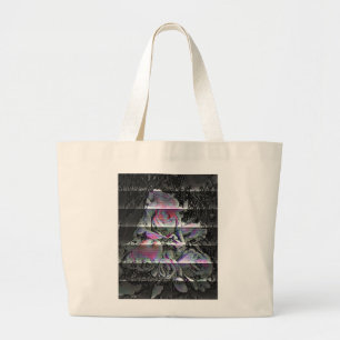 Techno Bouquet Tote Bag Jumbo Stoffbeutel