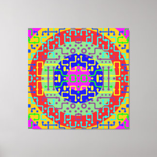 Techno Circus 2 Leinwanddruck