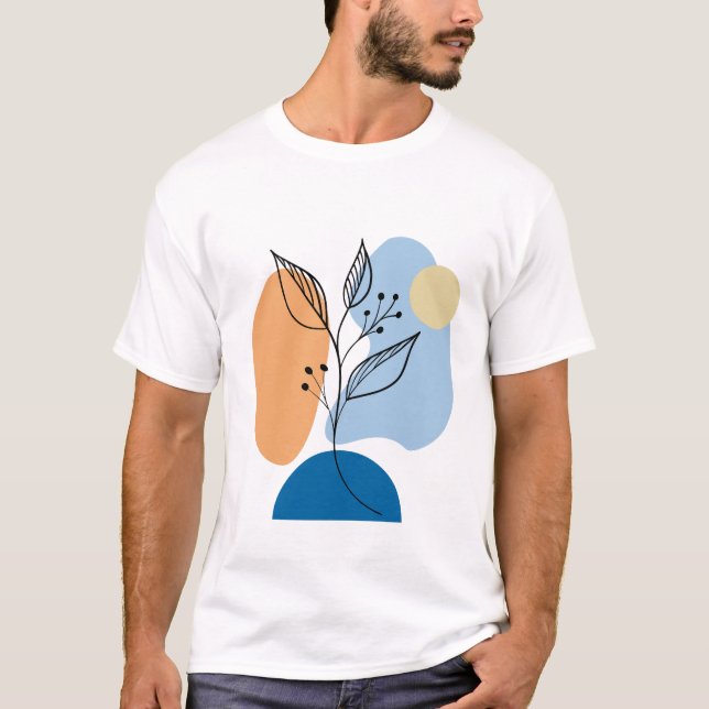 Techno Dämmerung T-Shirt (Vorderseite)
