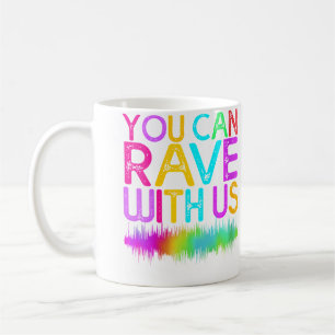 Techno Edm Rave Musik Festival Kaffeetasse