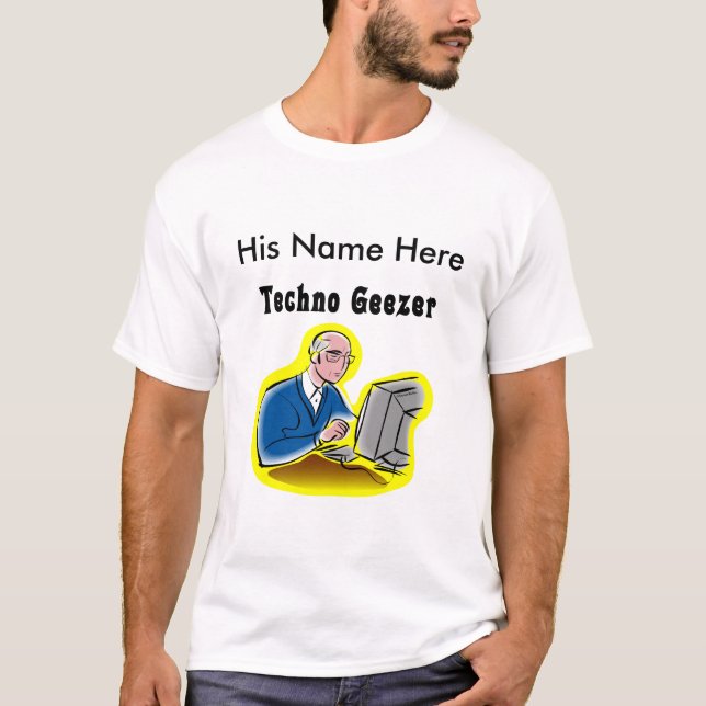 Techno Geezer T-Shirt (Vorderseite)