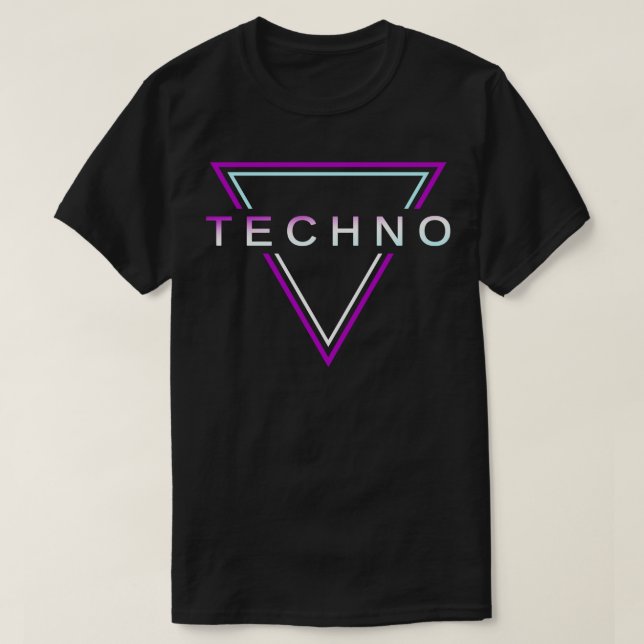 Techno House Party EDM Festival - Martha Argerich  T-Shirt (Design vorne)