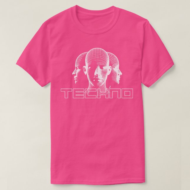 Techno-Köpfe Design T-Shirt (Design vorne)